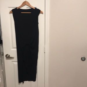 All saints black dress